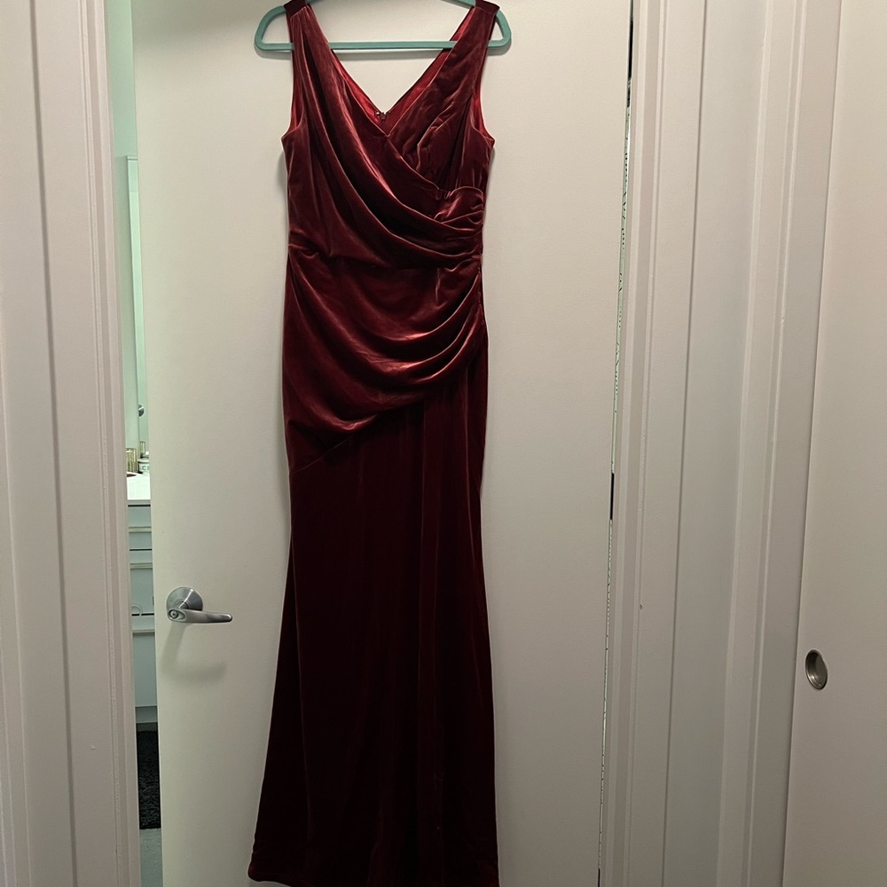 NEVER altered Dawson REVELRY bridesmaid dress - romantic ROSE